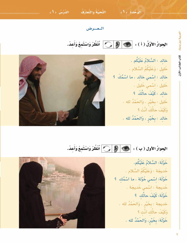 Arabic Between Your Hands – Level 1, Part 1 & Part 2 Al Arabiyyah Bayna Yadayk